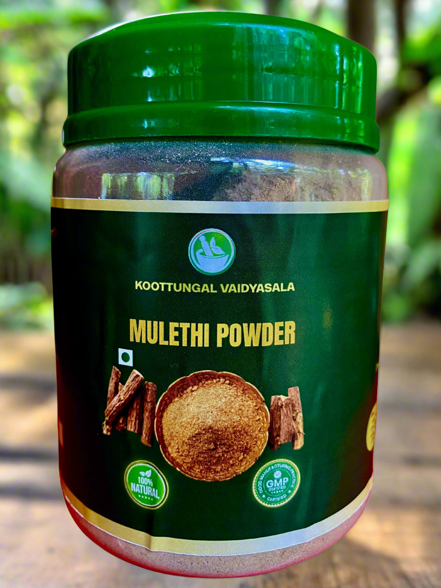 Mulethi Powder - Irattimadhuram Choornam (Licorice Root Powder)