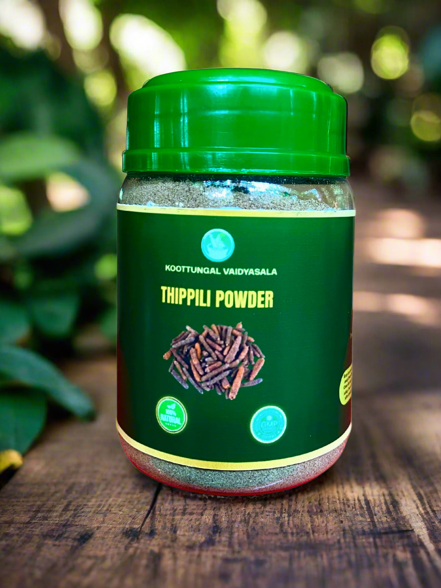 Pipali Choorna - Thippali Powder Piper Longum for Respiratory Health
