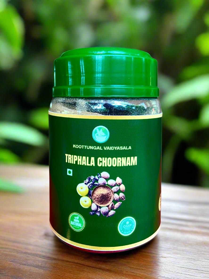 Triphala Choornam - Three Fruit Ayurvedic Powder for Detox & Digestion