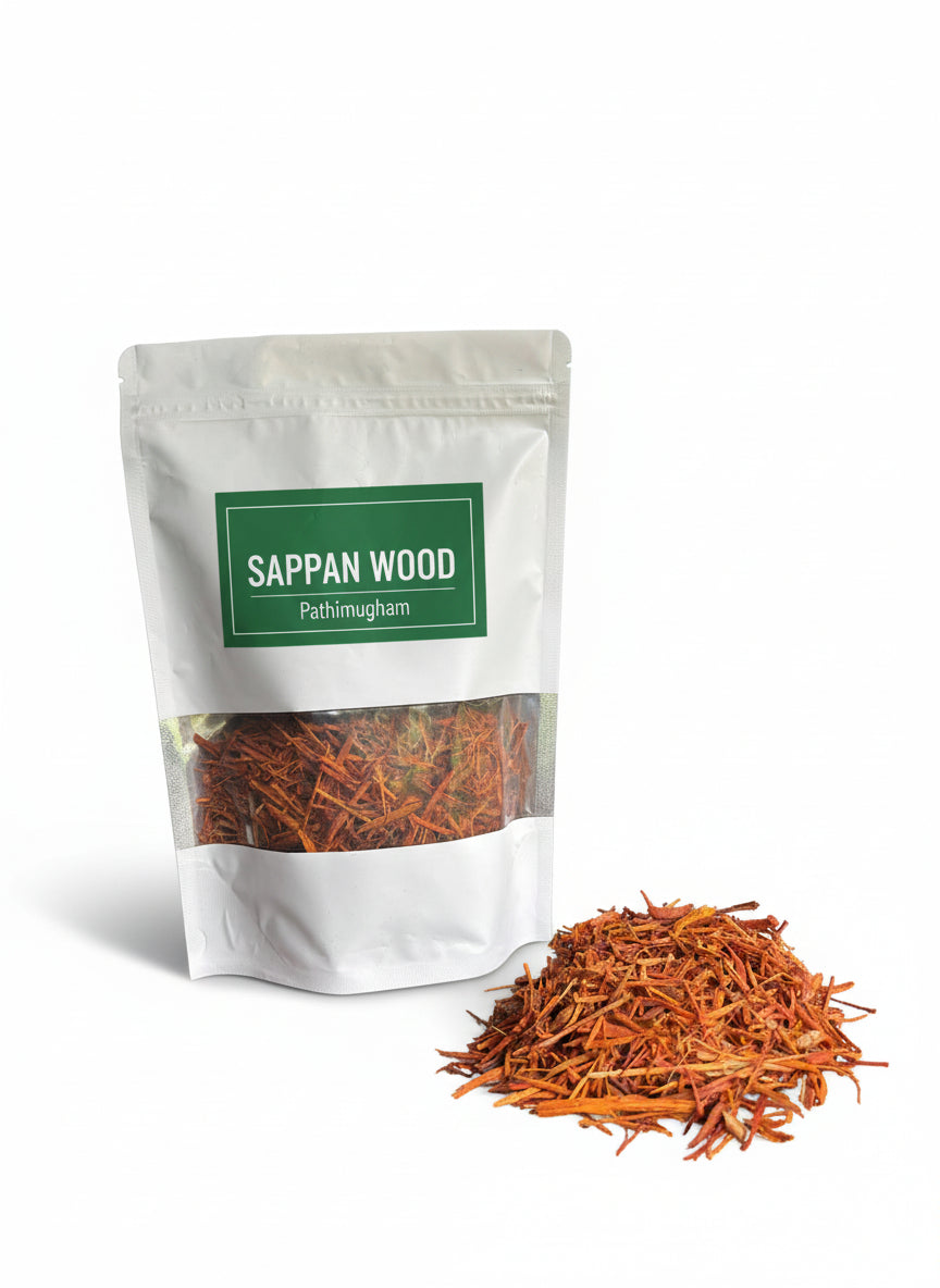 Pathimugham Raw Drug - Premium Sappan Wood | Caesalpinia Sappan