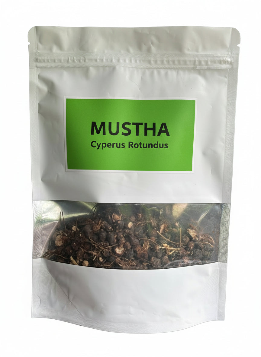 Mustha Raw Drug - Premium Cyperus Rotundus | Nut Grass Tubers