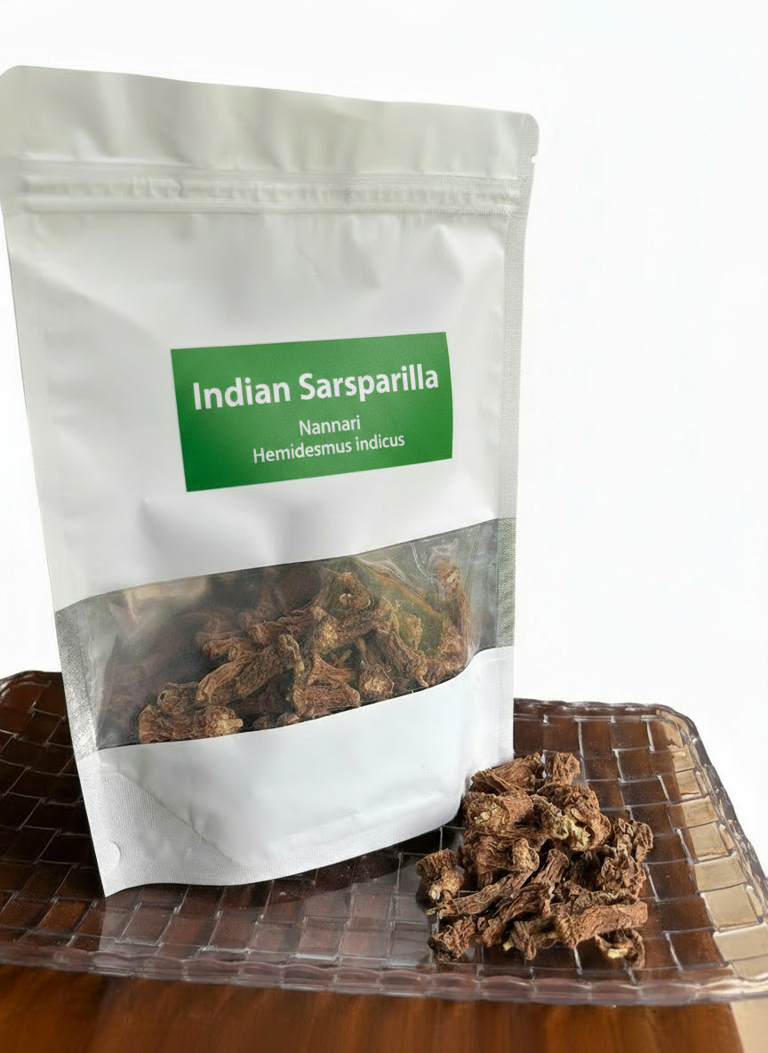 Nannari Indian Sarsaparilla Raw Drug - Premium Quality Hemidesmus Indicus