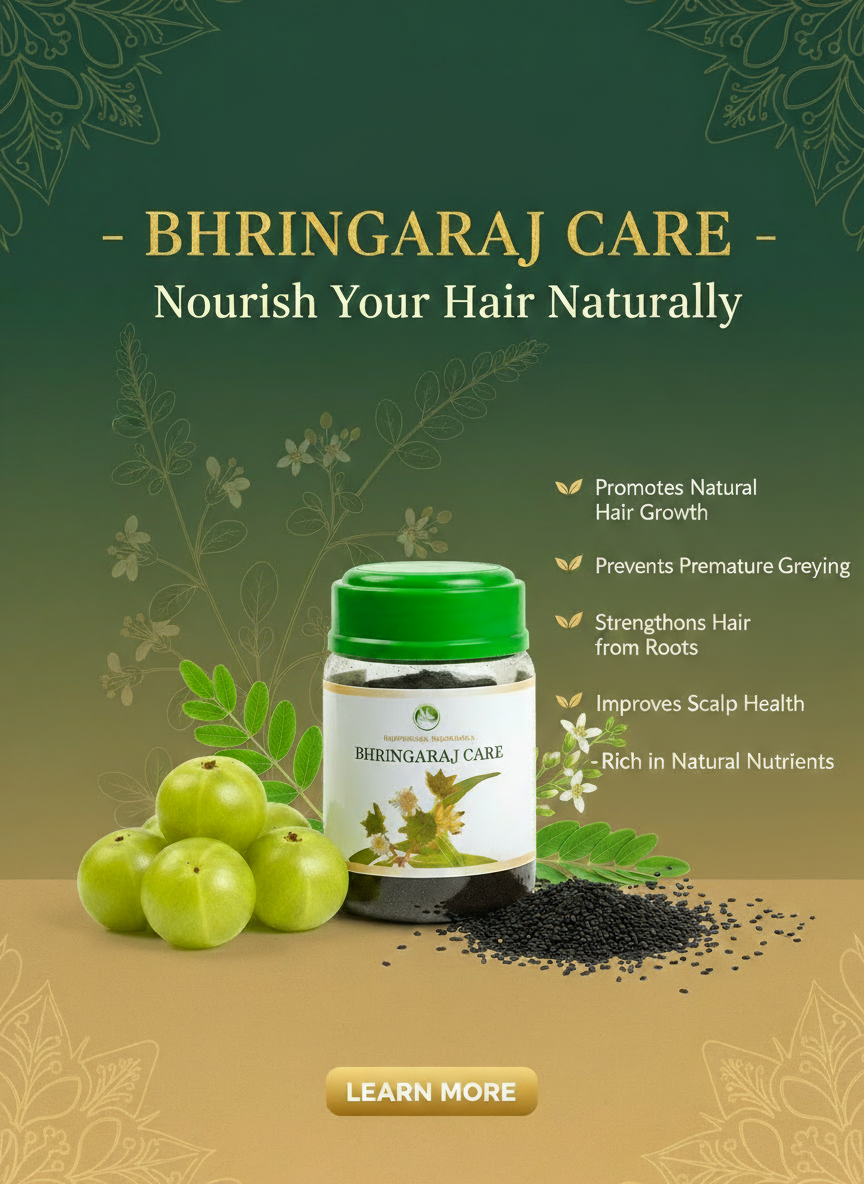 Bhringaraj Care Banner - Clean Top