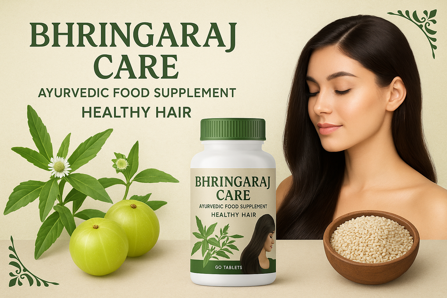 BHRINGARAJ CARE Banner