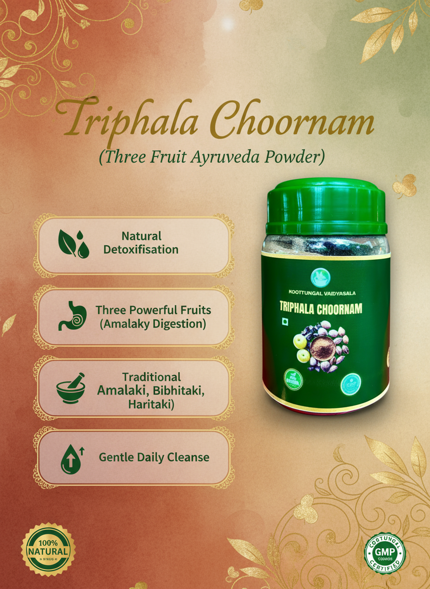 Triphala Choornam Banner - Corrected